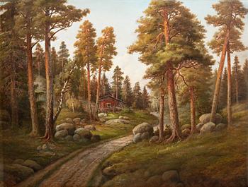 269. Rudolf Åkerblom, "KESKIKESÄ UUDELLAMAALLA".