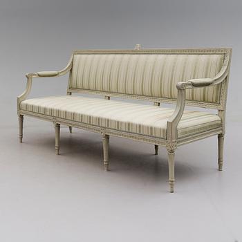 SOFFA, gustaviansk, sent 1700-tal.