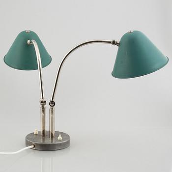 Boréns, bordslampa, modell "546", Borås, 1930-40-tal.