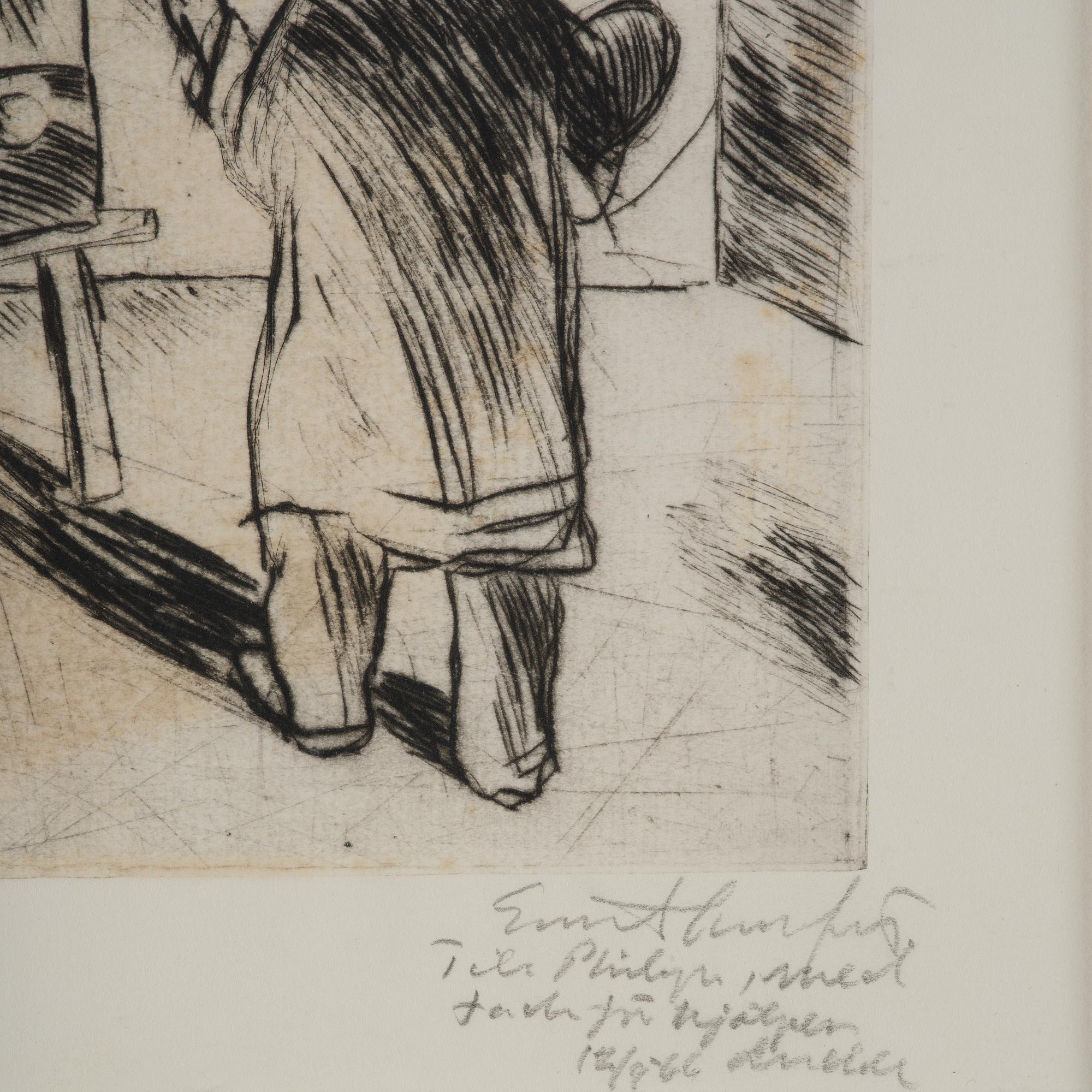 Evert Lundquist, "The Painter in the Studio".