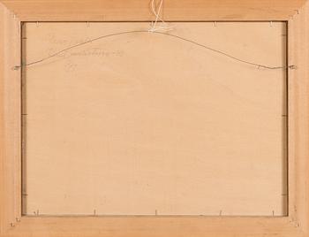 Paavo Sarelli, oil on board, signed and dated -93.