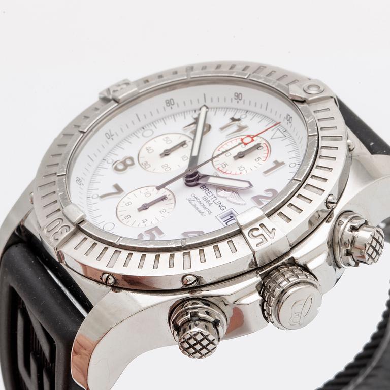 Breitling Super Avanger, Chronometer, chronograph, wristwatch, 44,8 mm.