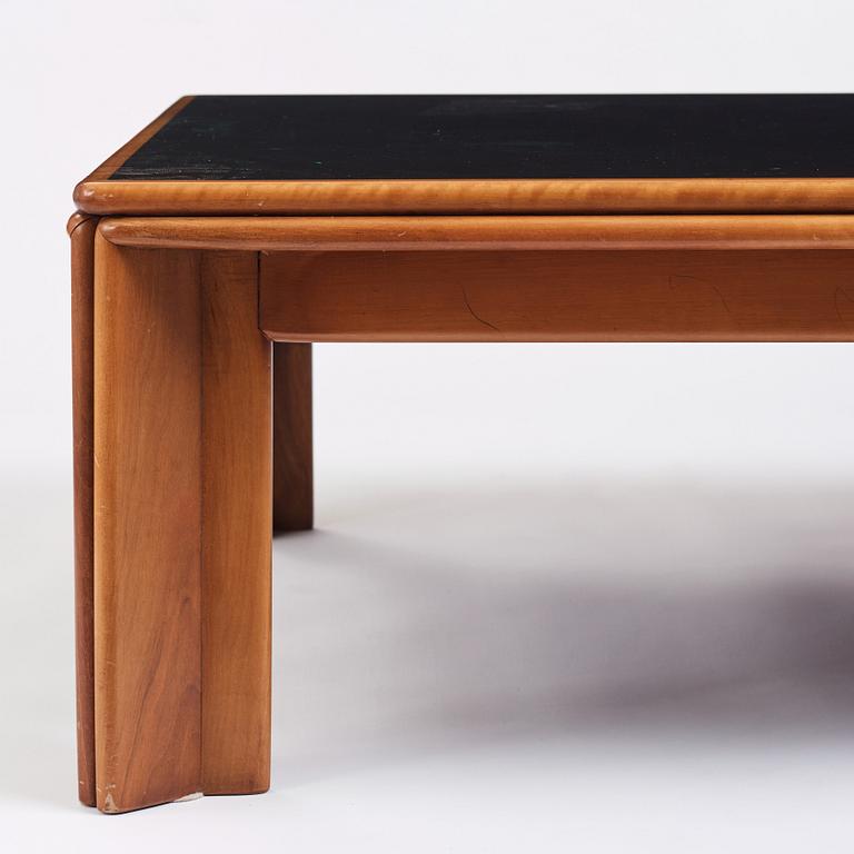 Tobia Scarpa, & Afra Scarpa, 'Monk' low table, Molteni, Italy, 1970s.