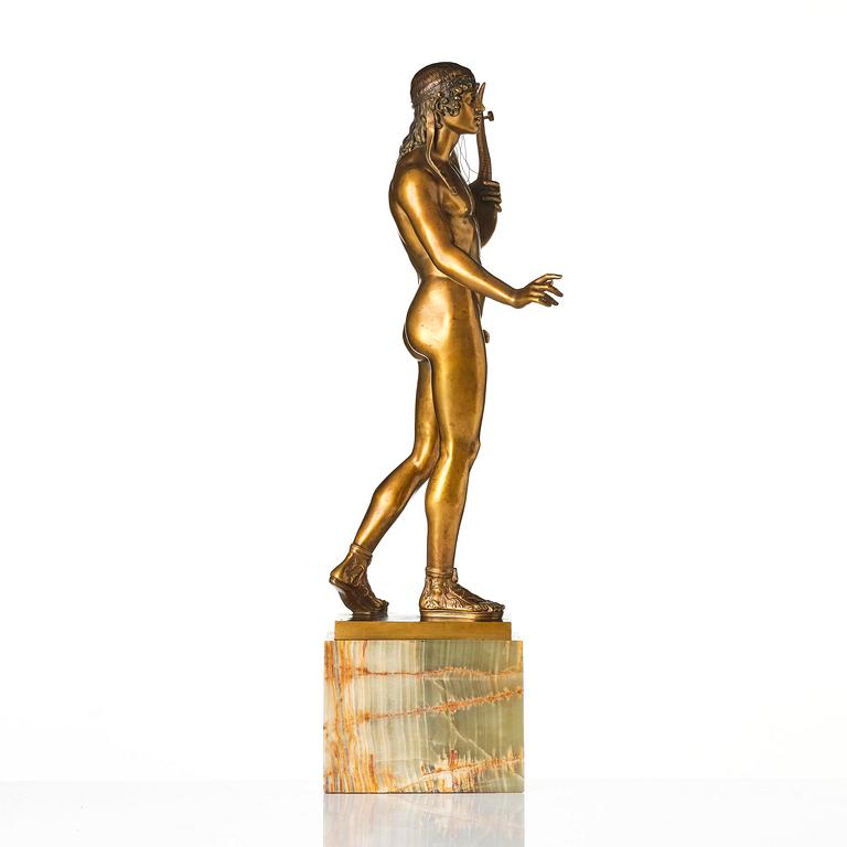Carl Hilgers, A bronze sculpture of Apollo.