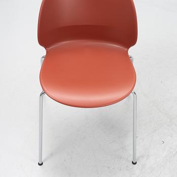 Nendo, a set of six model 'N02-10 Recycle chairs, Fritz Hansen, Denmark, 2020.
