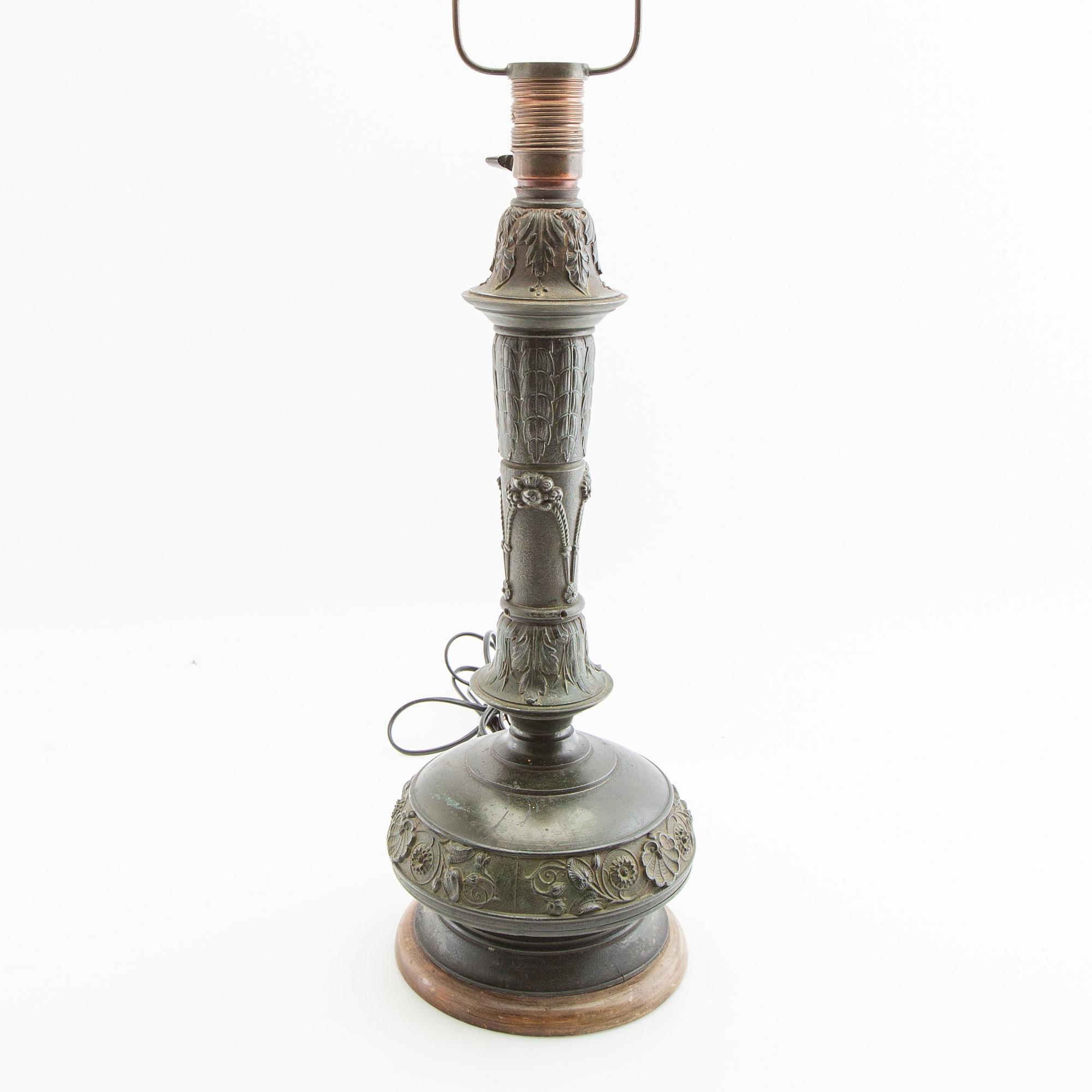 Table lamp circa 1900.