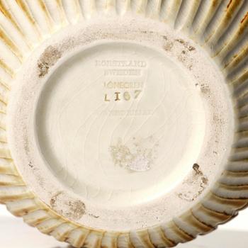 Gertrud Lönegren, a stoneware vase, Rörstrand, 1930s-40s.