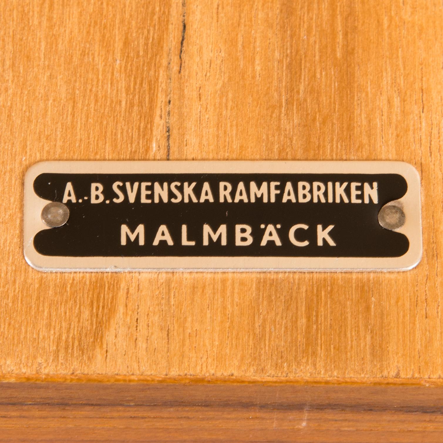 Kirjahylly, AB Svenska Ramfabriken, Malmbäck, Ruotsi, 1950-luku.