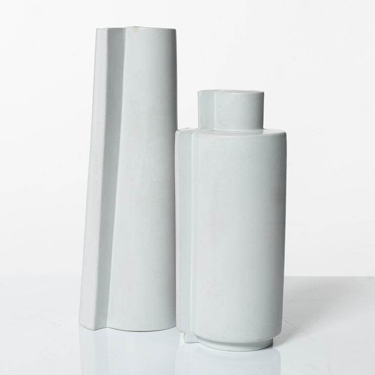 Wilhelm Kåge, two 'Surrea' vases, Gustavsberg.