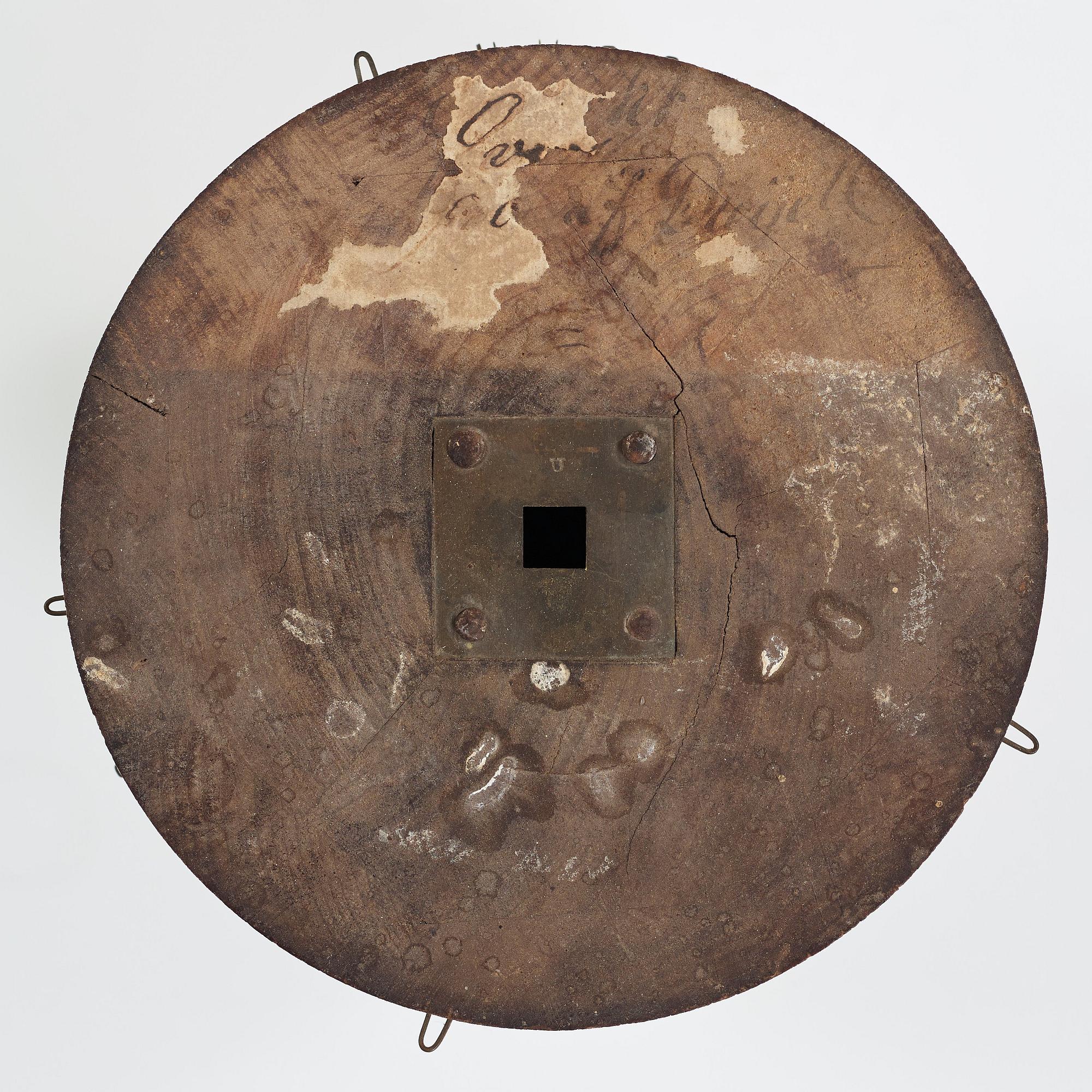 GOLVUR med spelverk, av Peter Strand 1798, med 14 stycken musikrullar. Sengustavianskt.
