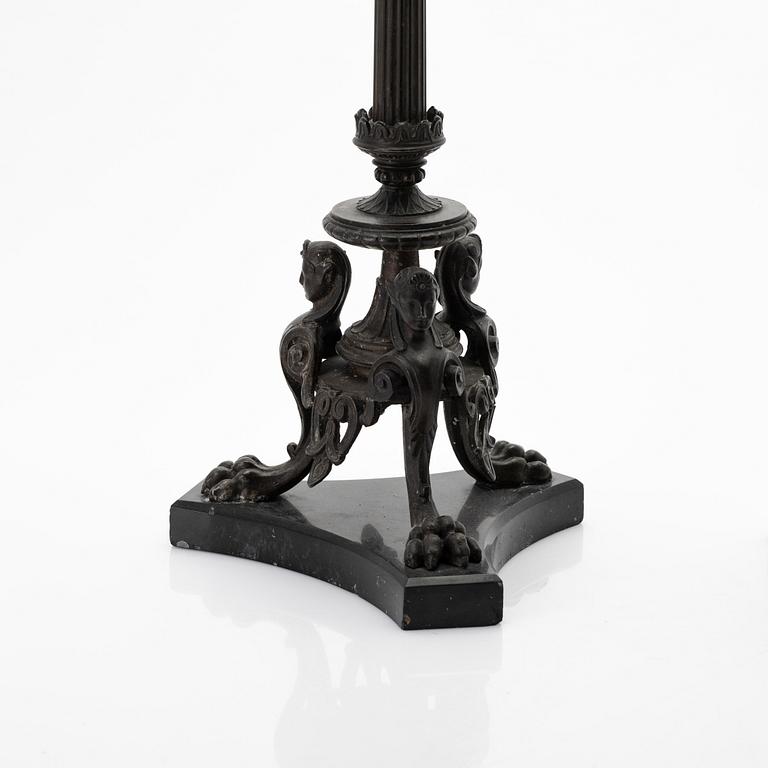Candelabra, a pair, Empire style, early 20th century.