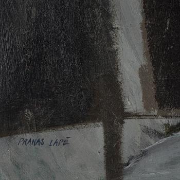 PRANAS LAPE, olja på duk. Sign.