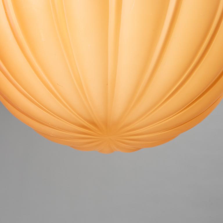 Harald Notini, an imposing ceiling lamp, Arvid Böhlmarks Lampfabrik, Stockholm, 1930s.