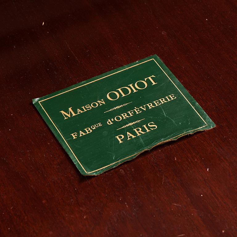 Odiot, Paris efter 1838. Bestickuppsättning, 299 delar, silver 950/1000.
