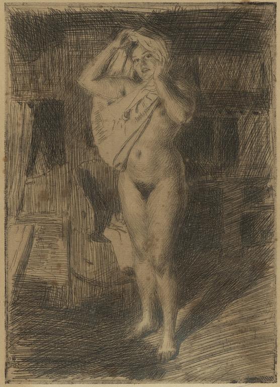Anders Zorn, "Bärsärk".