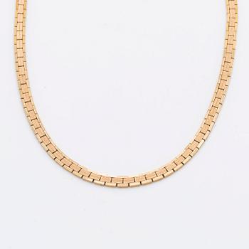 COLLIER, 18K guld, 26,9 g.