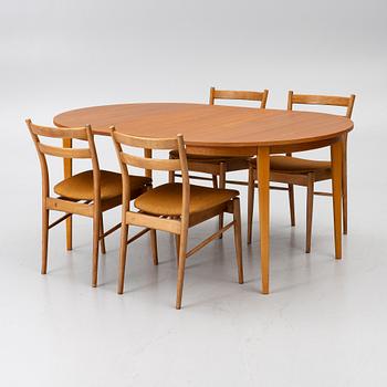 IKEA, Matgrupp, 5 delar, 1950/60-tal.