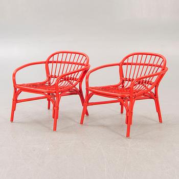 Knut Hagberg och Marianne Hagberg, fåtöljer 2 st Albacken för IKEA ca 2010.