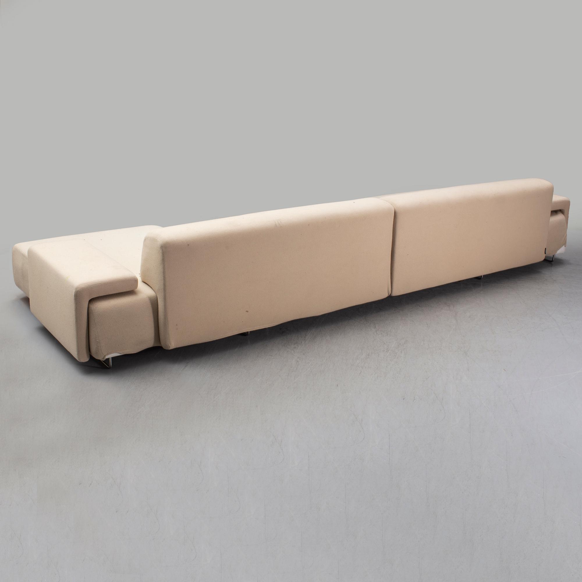 a 'Lowland' sofa by Patricia Urquiola for Moroso, Italy.