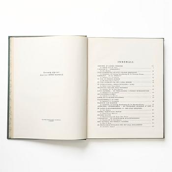 Otto Schulz, "Boet" magazine, bound volumes 1928, 1931-33, loose issues + three "Nya Möbler" and the 1945 jubilee publication.