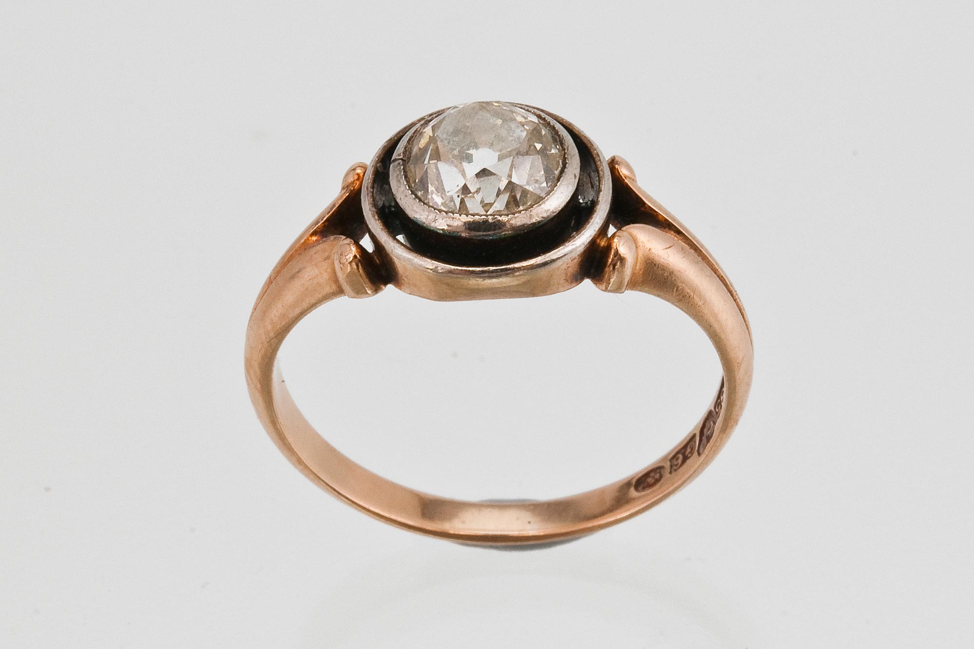 DIAMANTRING 0,70 ct.