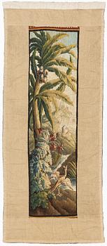 A Manufacture Royale d’Aubusson, 'entre-fenêtre' tapestry, ca 298 x 121-127,5 cm.