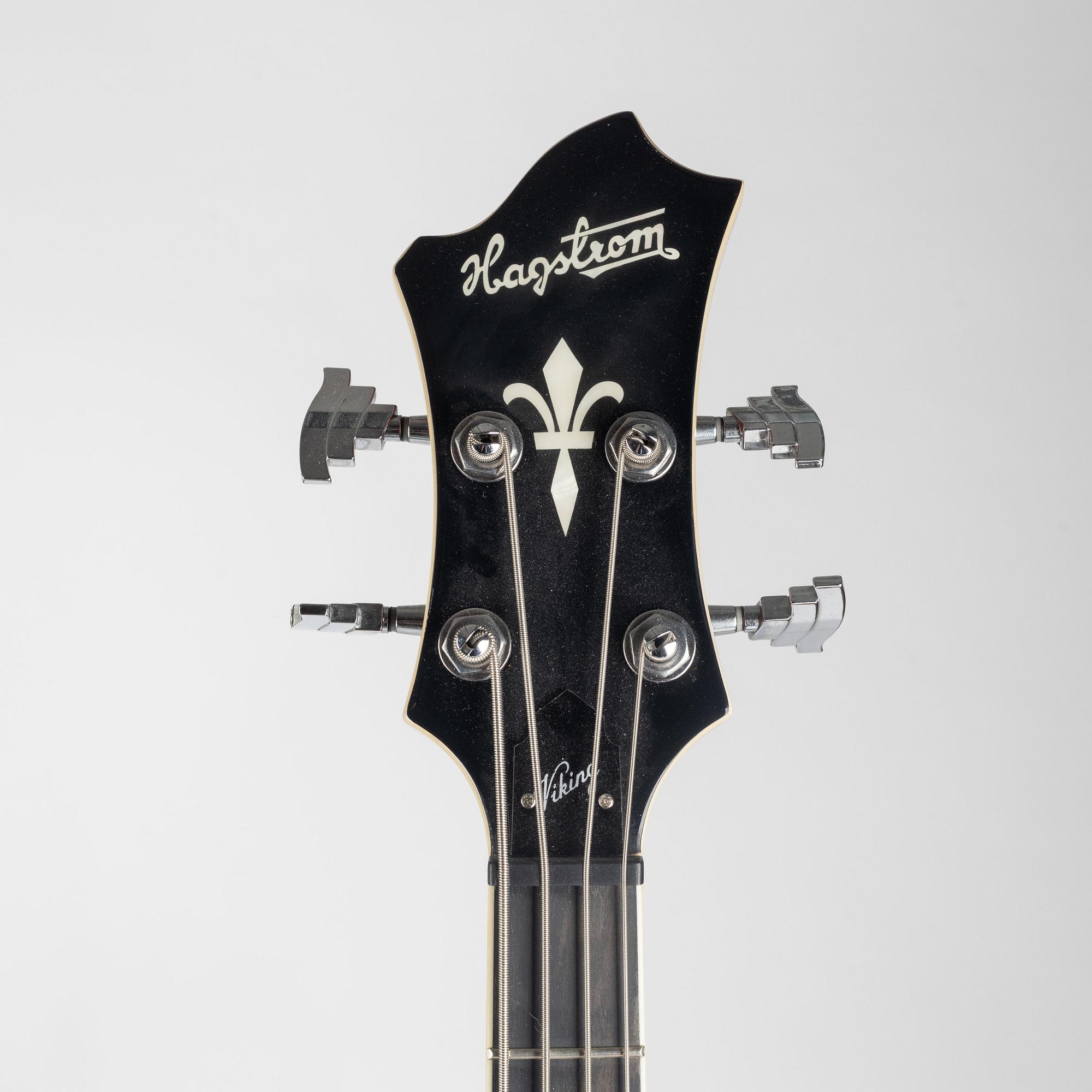 Hagström, "Viking", VIKB-WCT, semi-akustisk bas, Sverige, 2000-tal.