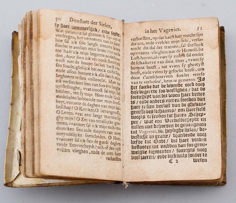 BOK, "Met schoone devote meditatien verciert", 1625.