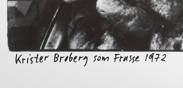 Carl Johan De Geer, "Krister Broberg som Frasse 1972".
