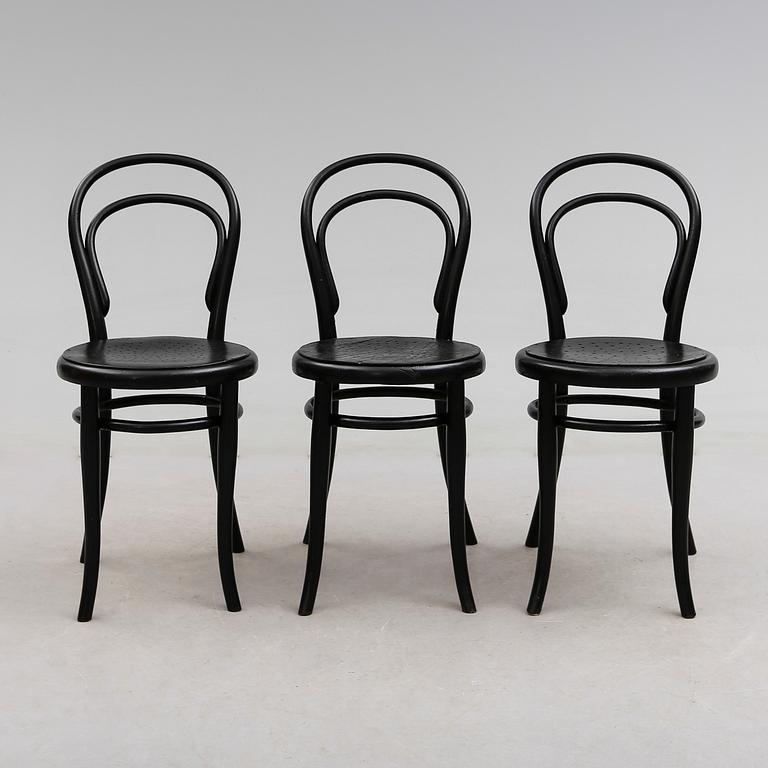 STOLAR, 3 st, Thonet, 1900-talets början.