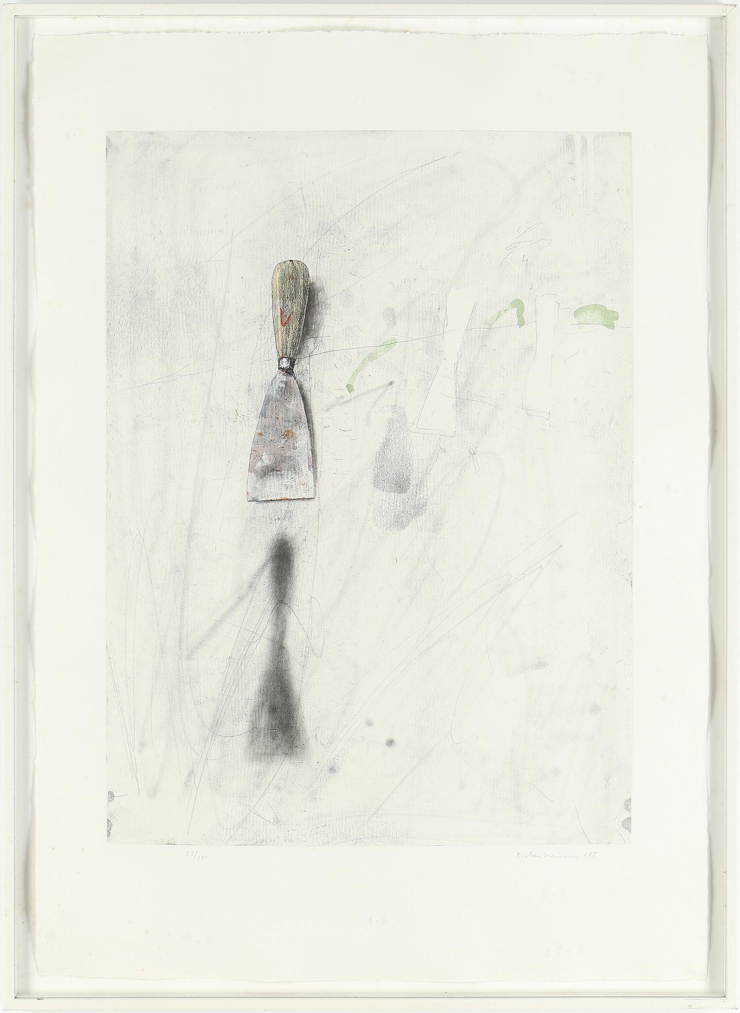 LENNART ASCHENBRENNER, etsning, signerad och numrerad 53/100. Daterad -85.