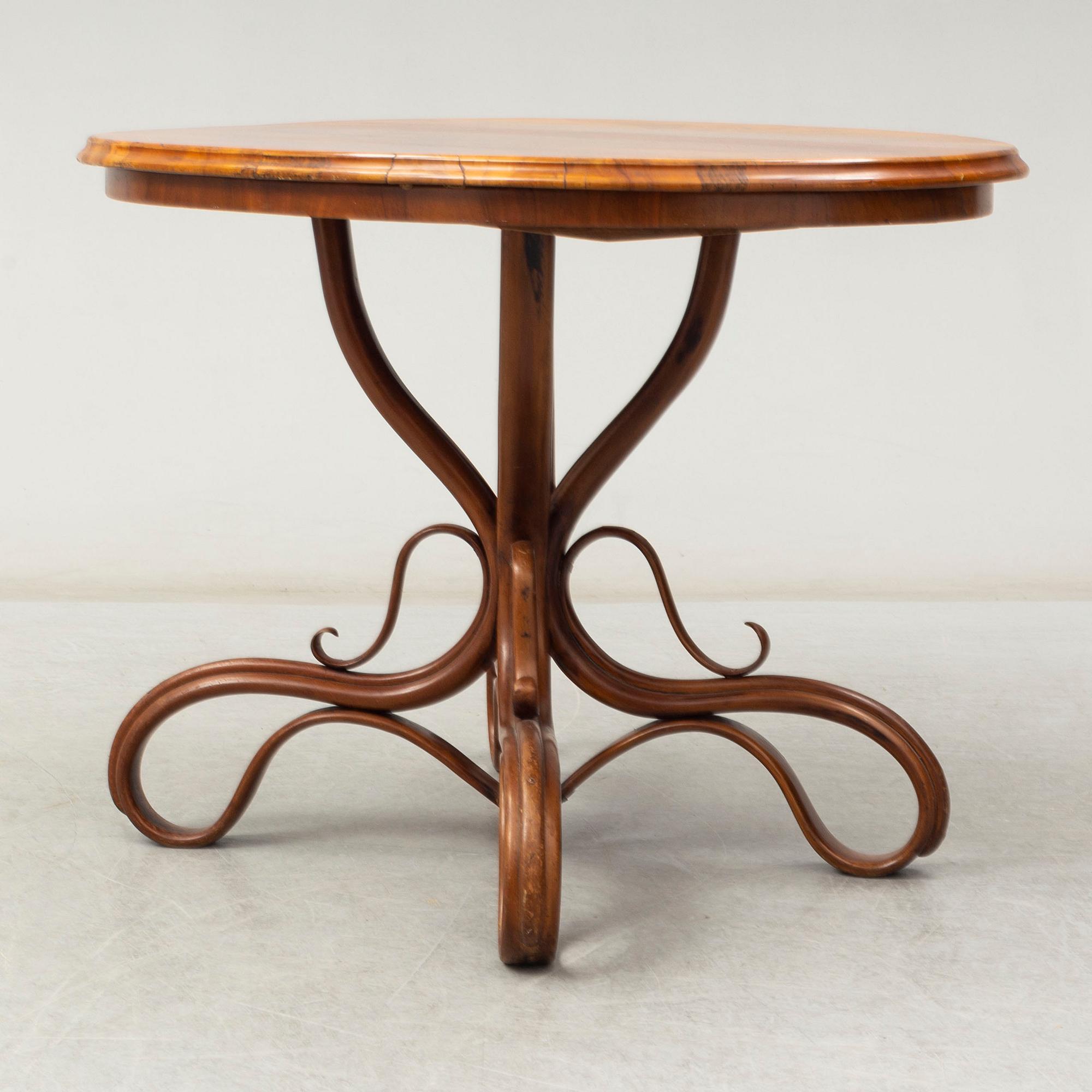 THONET, bord, omkring 1900.