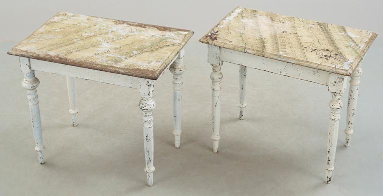 PARBORD, 2 st, 1800-talets slut.