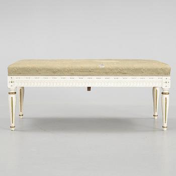 TABURETT, gustaviansk stil, 1900-talets första hälft.