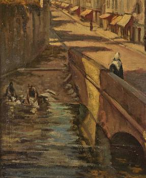 Émile Bernard, "Paysage de Tonnerre".