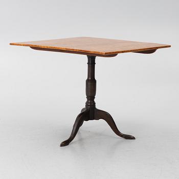 Lars Lindell, gate-leg table, Köping, first half of the 19th century.