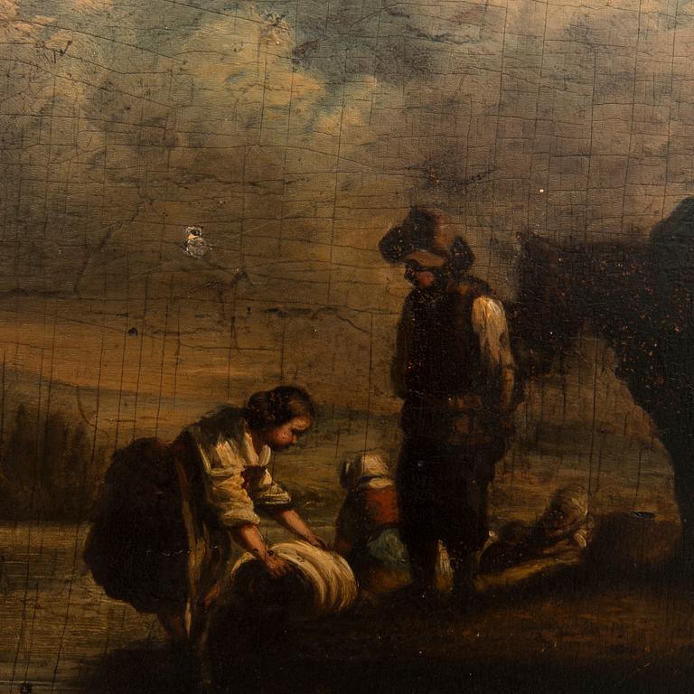 Unknown artist 18th century Resting group.