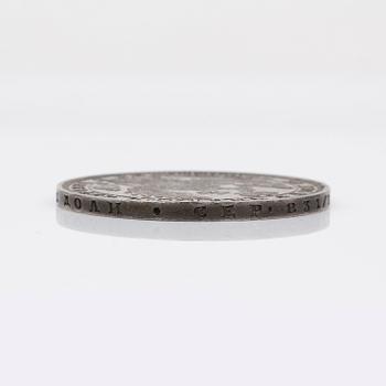 MYNT, silver, rubel, Ryssland, 1851. Ca 21 gram.