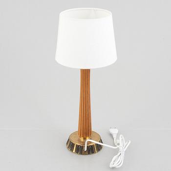 Bo Råman, table lamp, model E 1141, Asea. Mid-20th century.