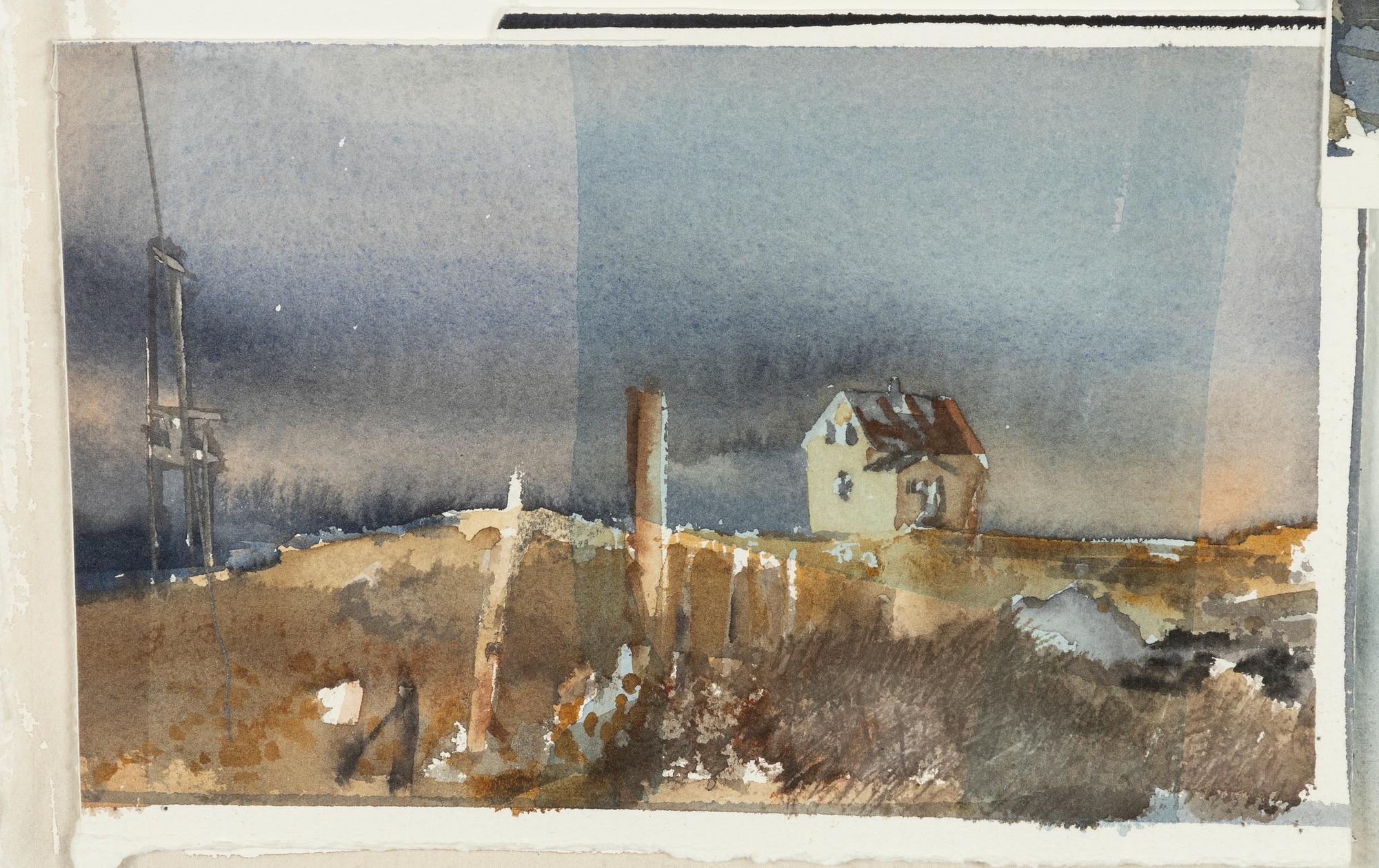 Lars Lerin, Från Lofoten.