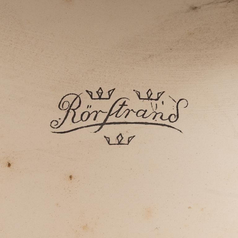 Piedestaler, ett par, Rörstrand, omkring år 1900.