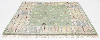 Märta Måås-Fjetterström, a carpet, 'Älgö', knotted pile, c. 248 x 178 cm, signed AB MMF.