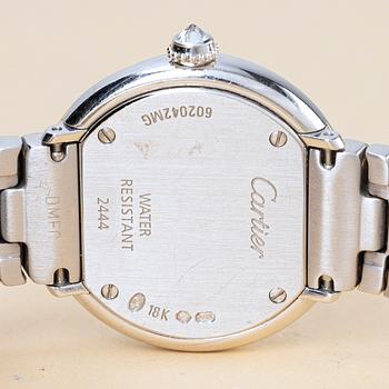 Cartier, Trinity, "Diamond set case and bracelet", ca 2000.