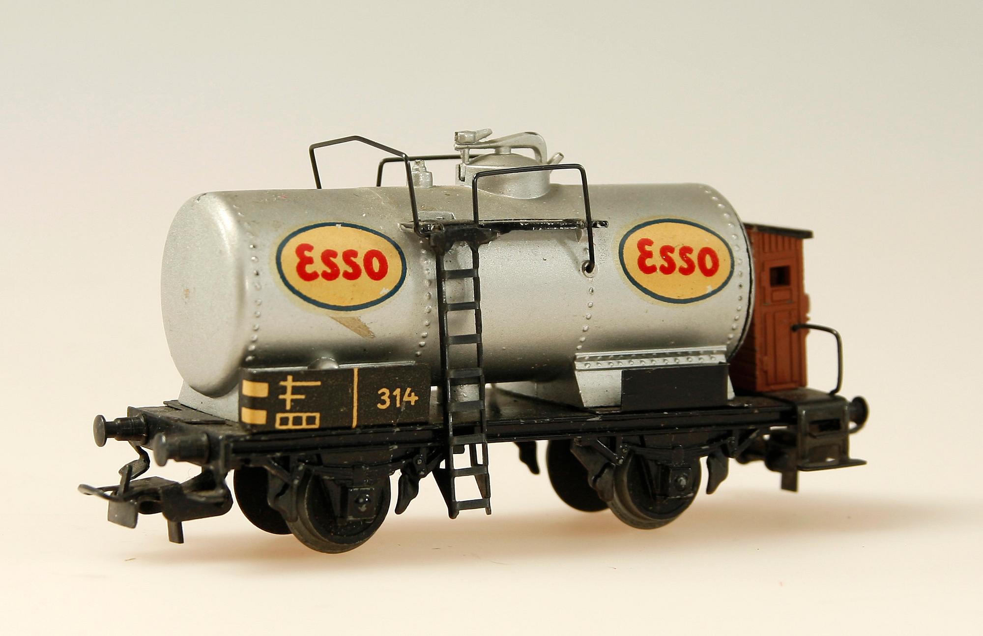 TANKVAGN, Märklin, Esso, 314, H0.