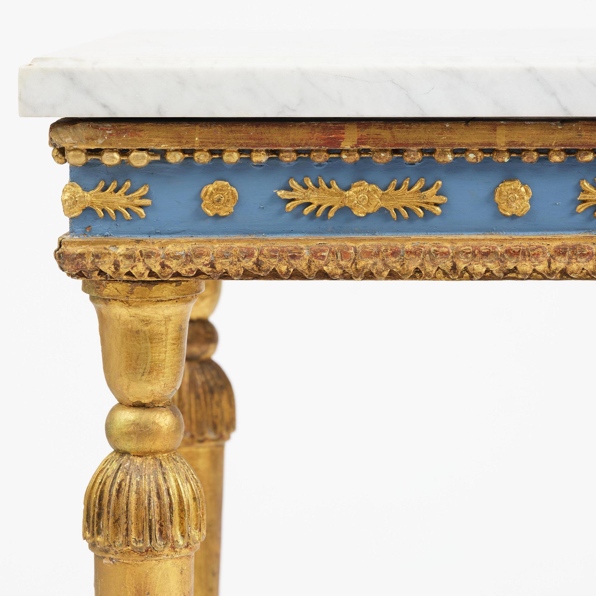 Konsolbord, Sverige, 1800-talets början, Sengustavianskt.