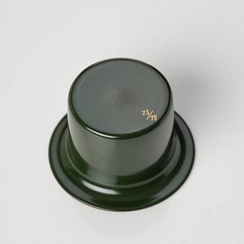 Claesson Koivisto Rune, a "Kin Urushi" set of 5 tea light holders, Sfera/Skultuna for Tohoku Support Limited Japan 2011.