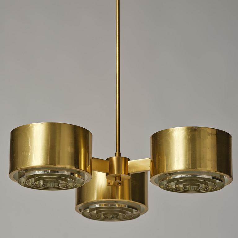 Hans-Agne Jakobsson, a pair of ceiling lamps, Hans-Agne Jakobsson AB, Markaryd, 1960s.