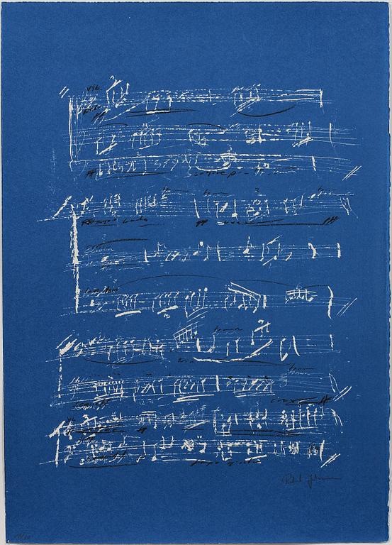 PIERRE OLOFSSON,  seriegrafier, 5 st. Sign o numr 47/60.