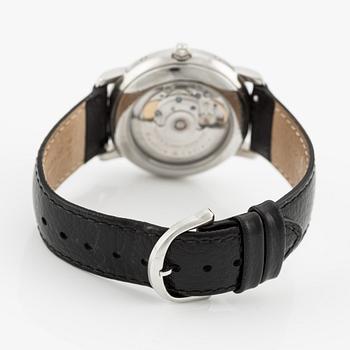 Maurice Lacroix, Masterpiece, Phase de Lune, wristwatch, 38 mm.