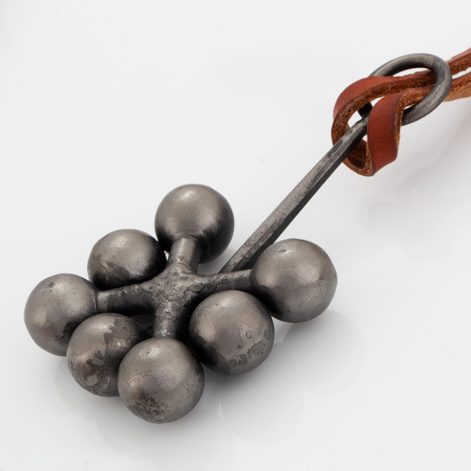 Bertil Vallien, bangle and necklaces, 5 pieces.